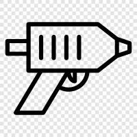 Glue, Gun, Maker, Supplies icon svg