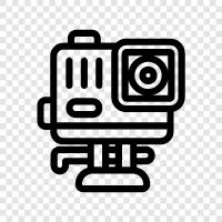 go pro 4, go pro 5, go pro 6, go pro hero icon svg