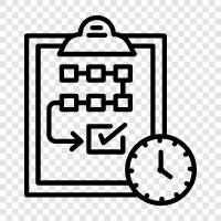 Goals, Strategies, Timelines, Project Management icon svg