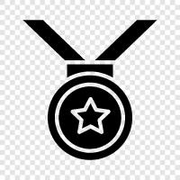 gold medal, silver medal, bronze medal, champion medal icon svg