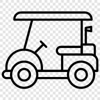 Golf Cart Vermietung, Golf Cart Preise, Golf Cart symbol