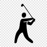 golf swing tips, golf swing exercises, golf, golf swing icon svg