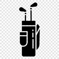 Golfer, Golfausrüstung, Golfplatz, Golftipps symbol