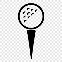 golfers, golf courses, golfers equipment, golf balls icon svg