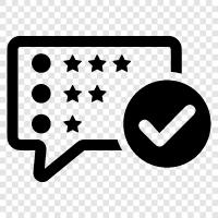 good reviews, customer reviews, online reviews, online ratings icon svg