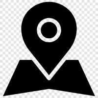 Google Maps, GPS, directions, location icon svg