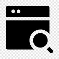 Google, internet, web search, search engine icon svg