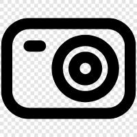 GoPro, action camera tips, action camera reviews, Action camera icon svg