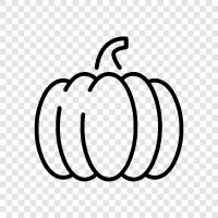 gourd, fruit, vegetable, carving icon svg