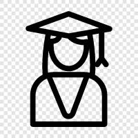 grades, college, learning, study icon svg