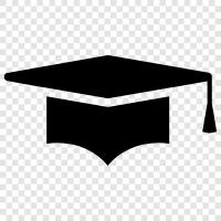 graduation caps, graduation hats, graduation gowns, graduation tassels icon svg