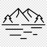 grand landscapes, scenic landscapes, breathtaking landscapes, wild landscapes icon svg