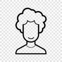 grandma, granny, old lady, elderly woman icon svg