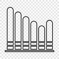 graph, line, data, pie icon svg