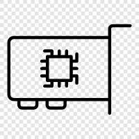 graphics card, Graphic card icon svg