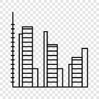 graphs, data, visual representation, bar chart icon svg