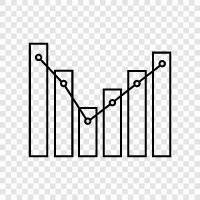 graphs, data, information, statistical icon svg