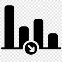 graphs, data, visualization, network analysis icon svg