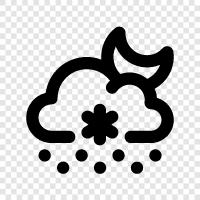 gray, overcast, rain, thunder icon svg