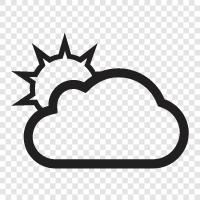 gray, dreary, depressing, overcast icon svg