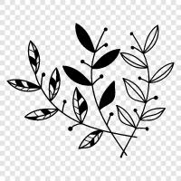 green, foliage, tree, leaves icon svg