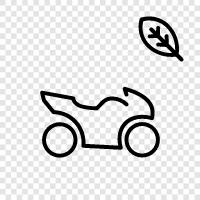 green motorcycle, electric motorcycle, sustainable motorcycle, alternative transportation icon svg