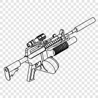 grenade launcher, modern grenade launcher, grenade launcher for sale, grenade launcher for icon svg