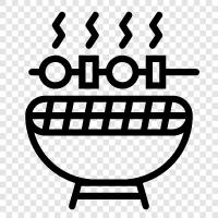 grill, smoker, cook, barbecue icon svg