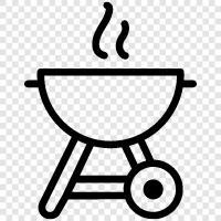 grill, cook, oven, smoker icon svg