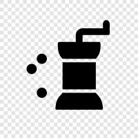 grinder, pepper, pepper mill, spice icon svg