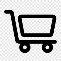 groceries, store, shopping, cart icon svg