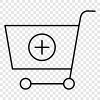 groceries, groceries store, cart icon svg