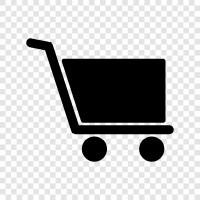 groceries, grocery, grocery store, cart icon svg