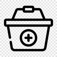 grocery basket, shopping list, grocery list, grocery store icon svg
