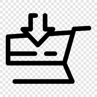 grocery, produce, store, cart icon svg