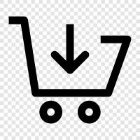 grocery, groceries, store, shopping icon svg