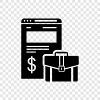 gross profit, gross margin, net profit, net margin icon svg