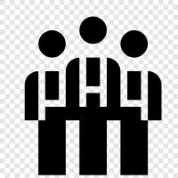 group building, group work, team building, team building exercises icon svg