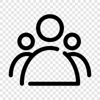 group, collective, partnership, collaboration icon svg