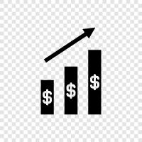 grow, increase in, increase of, increase in sales icon svg