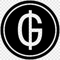 guarani, cryptocurrency, digital currency, blockchain icon svg