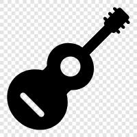 guitar chords, guitar song, guitar lessons, guitar for beginners icon svg