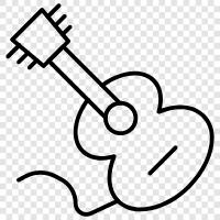 gitarlar, satılık gitarlar, yeni başlayanlar için gitarlar, gitar akorları ikon svg