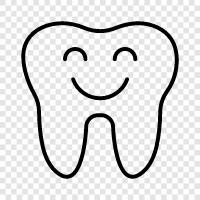 gums, decay, cavities, tartar icon svg