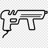 Guns, Shooting, Firearms, Shooting ranges icon svg