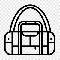 Turntasche, Lauftasche, Reisetasche, Rucksack symbol