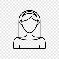 hair bands, hair, hairband, girls icon svg