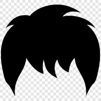 hair care, hair products, hair transplant, hair extensions icon svg