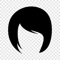 hair care, hair products, hair salon, hair extensions icon svg