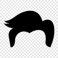 hair care, hair growth, hair loss, hair products icon svg